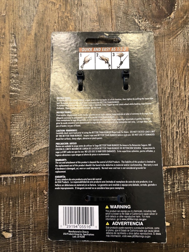 ProGrip Better Than Bungee Tie Down 6' Orange