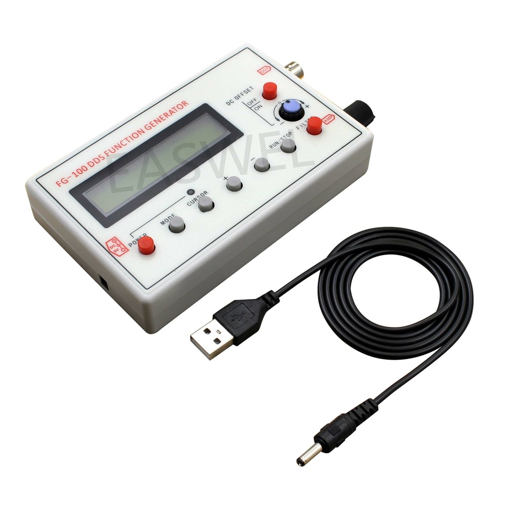 1HZ-500KHz DDS Function Signal Generator Module Sine Square Wave 3.7-10V