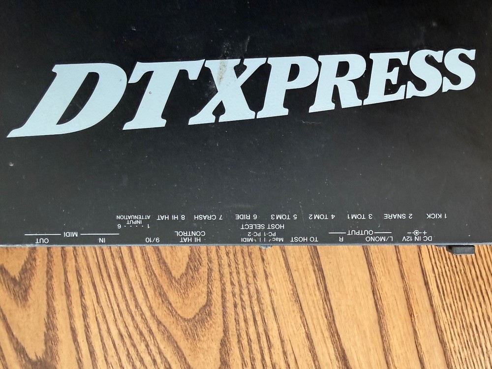 Genuine OEM YAMAHA DTXPRESS Drum Trigger Module Electronic Drums with AC Adapter