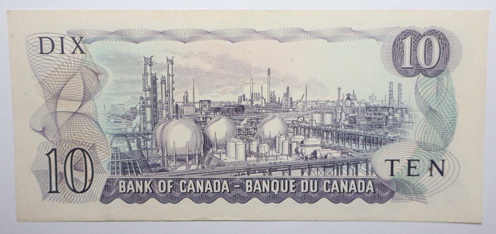 1971 Canada 10 Dollar Note CRISP UNCIRCULATED
