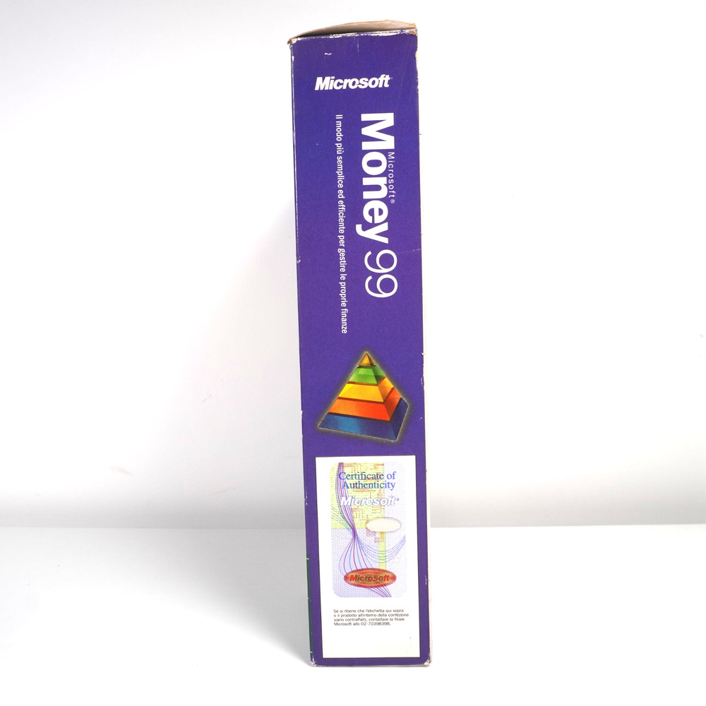 Microsoft Money 99 Windows CD-ROM - For Windows 95 / NT - Complete Box