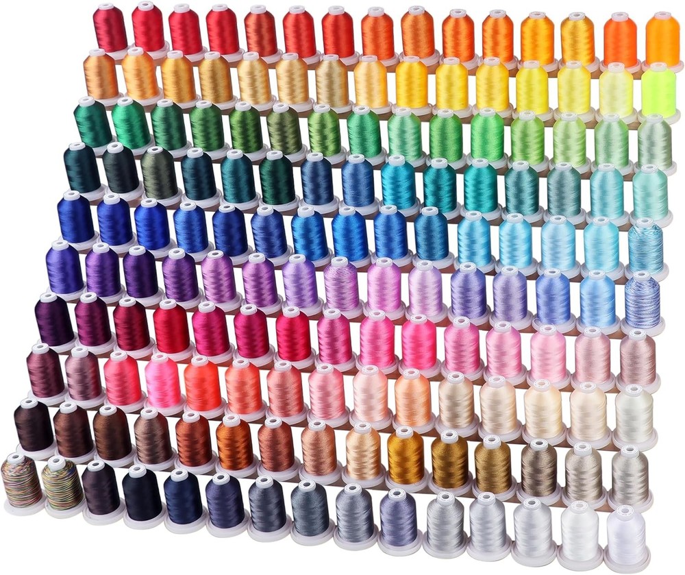 New brothread Embroidery Machine Thread Mega Kit 150 Colors