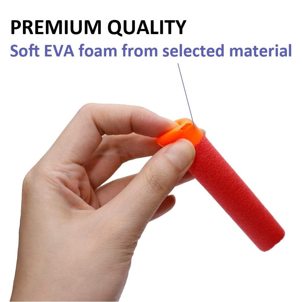 60pcs Mega Dart Refill Pack Compatible with N Strike Mega Blasters