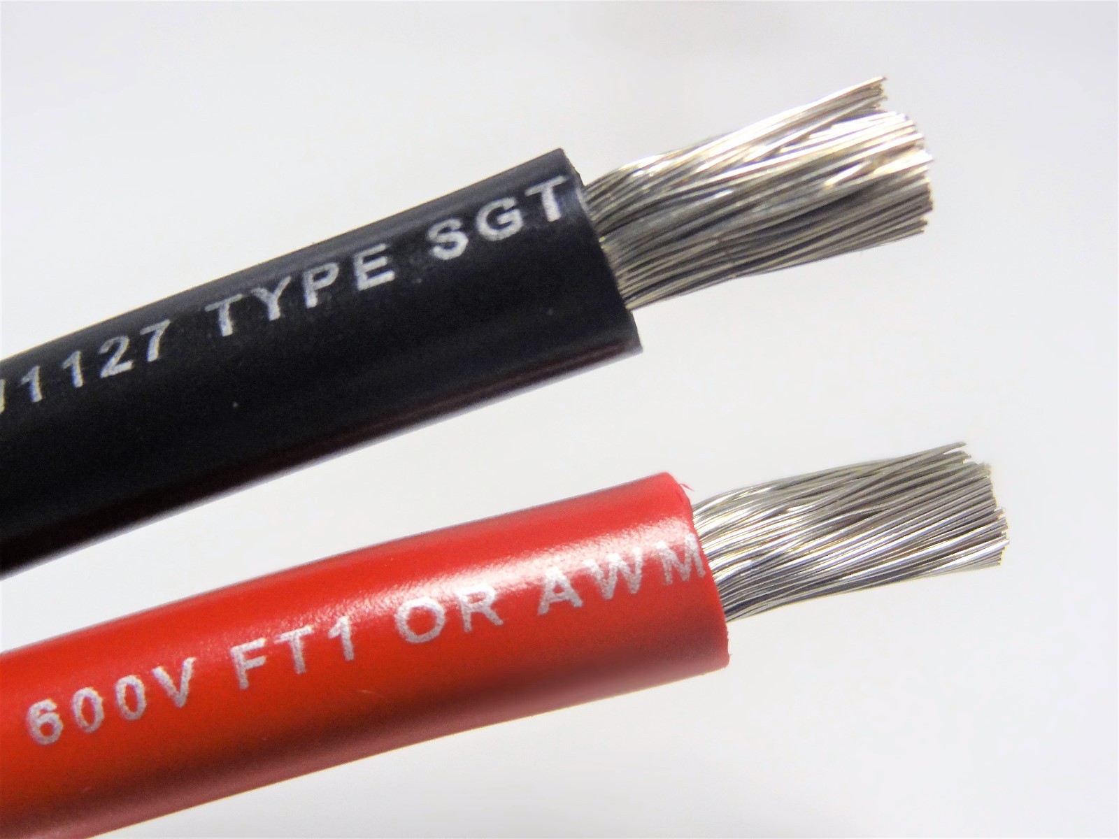 6 AWG GAUGE BLACK & RED MARINE TINNED COPPER BATTERY CABLE BOAT WIRE USA 15' EA