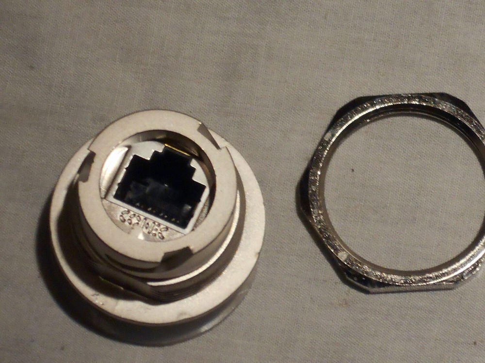 CONEC 17-101754, Modular Connectors /Ethernet Connectors Coupler Shielded