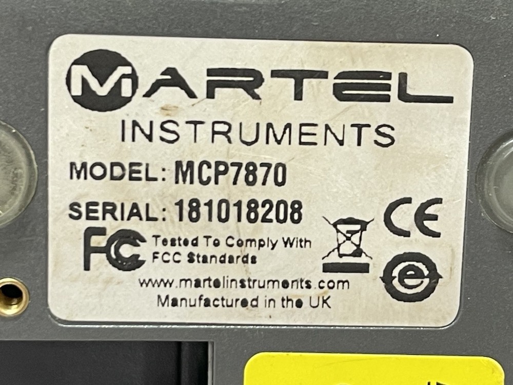 Martel Mode MCP7870 Thermal printer