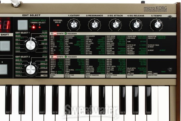 Korg microKORG Synthesizer with Vocoder