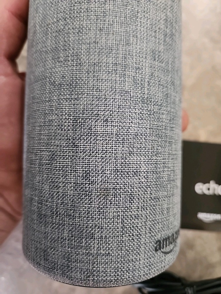 🔥 Amazon Echo 2nd Gen Alexa Smart Speaker, Gray, US Version | Certified Return