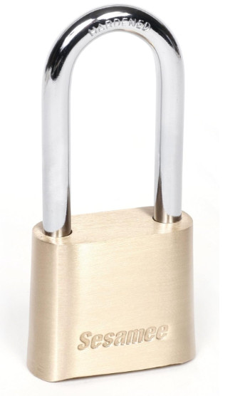 Sesamee K437 Combination Padlock, 4 dial resettable