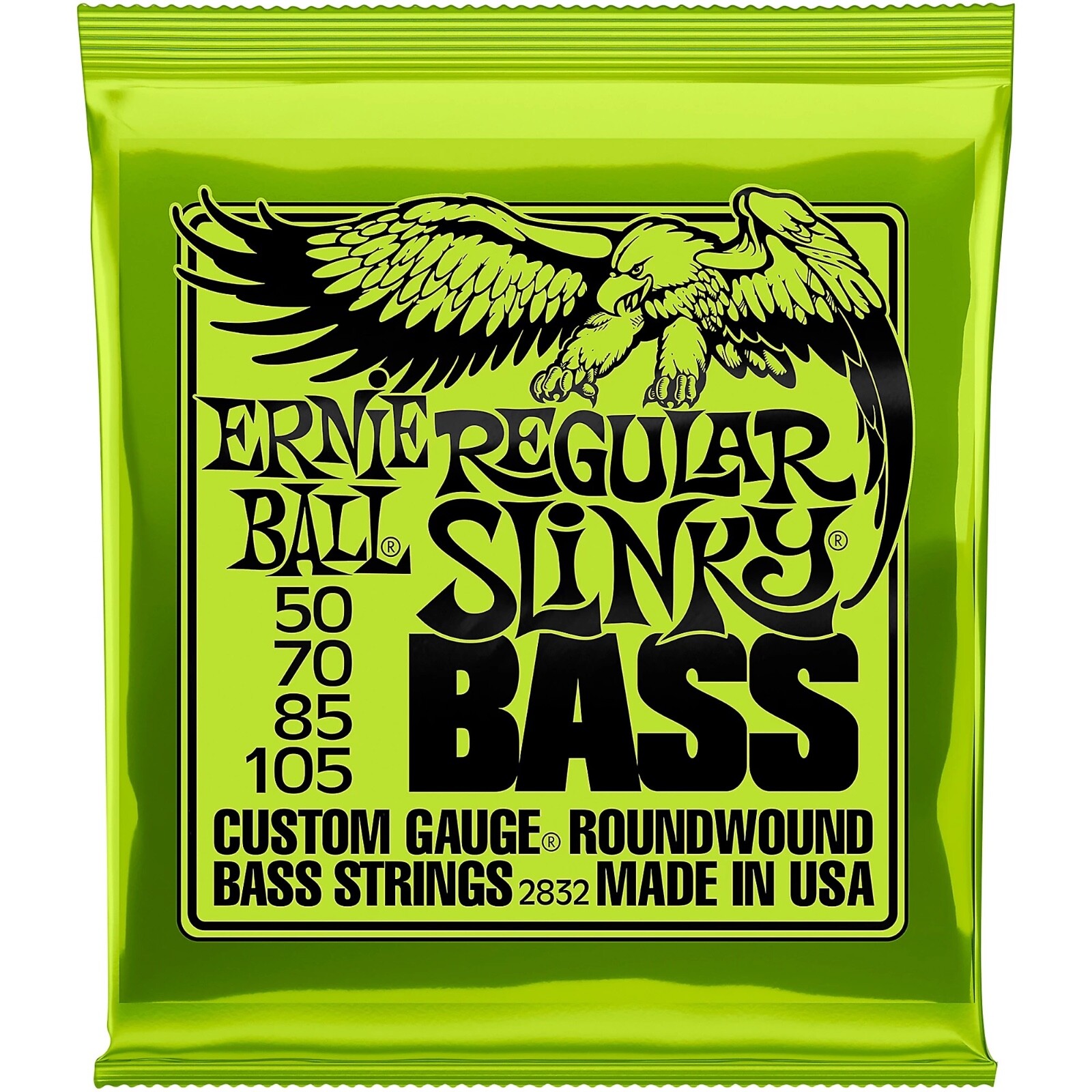 Ernie Ball P02832 Regular Slinky Electric Bass Strings
