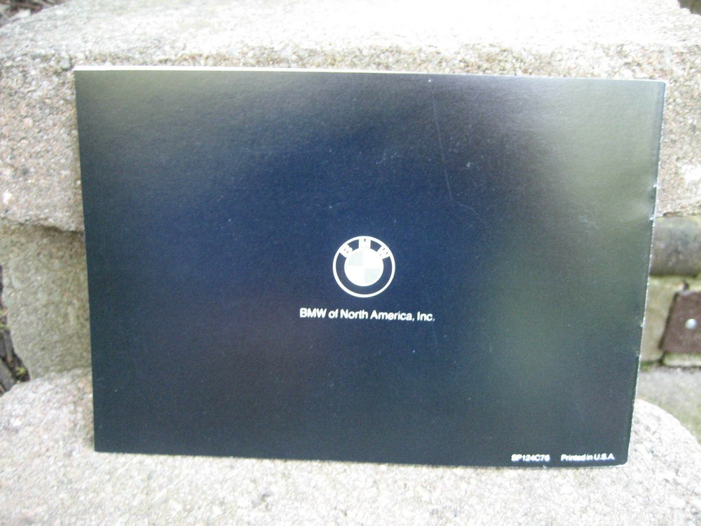 1976 BMW European Delivery Program Brochure