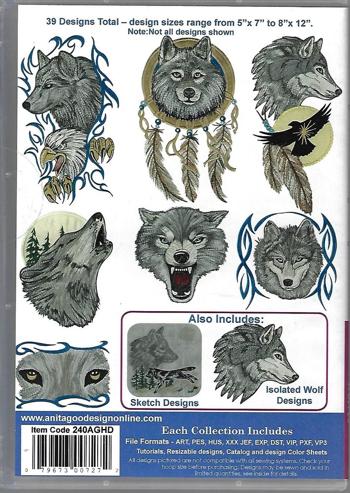 Anita Goodesign Full Collection - Wolves (CD-ROM)