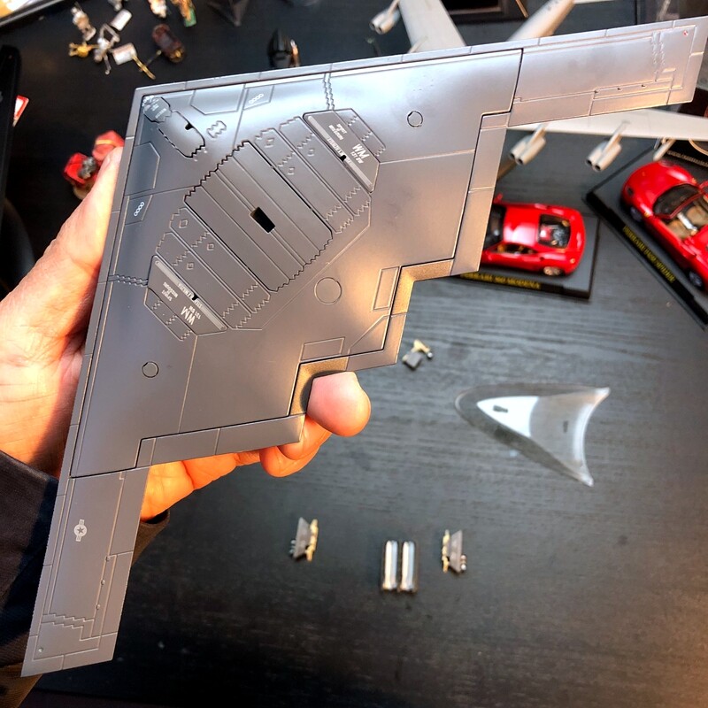 1/200 Scale Alloy Aircraft B2A Phantom Strategic Bomber Finished Metal Model