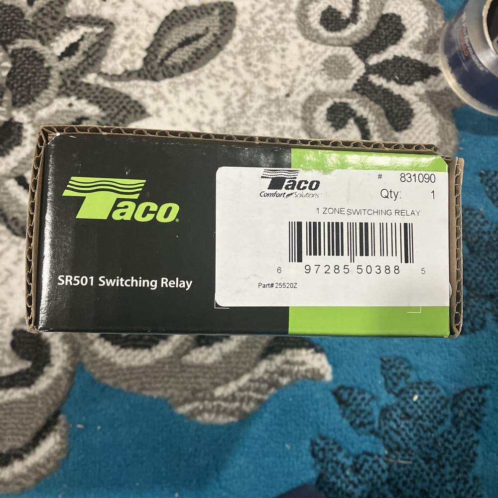 Taco Circulator Relay SR501
