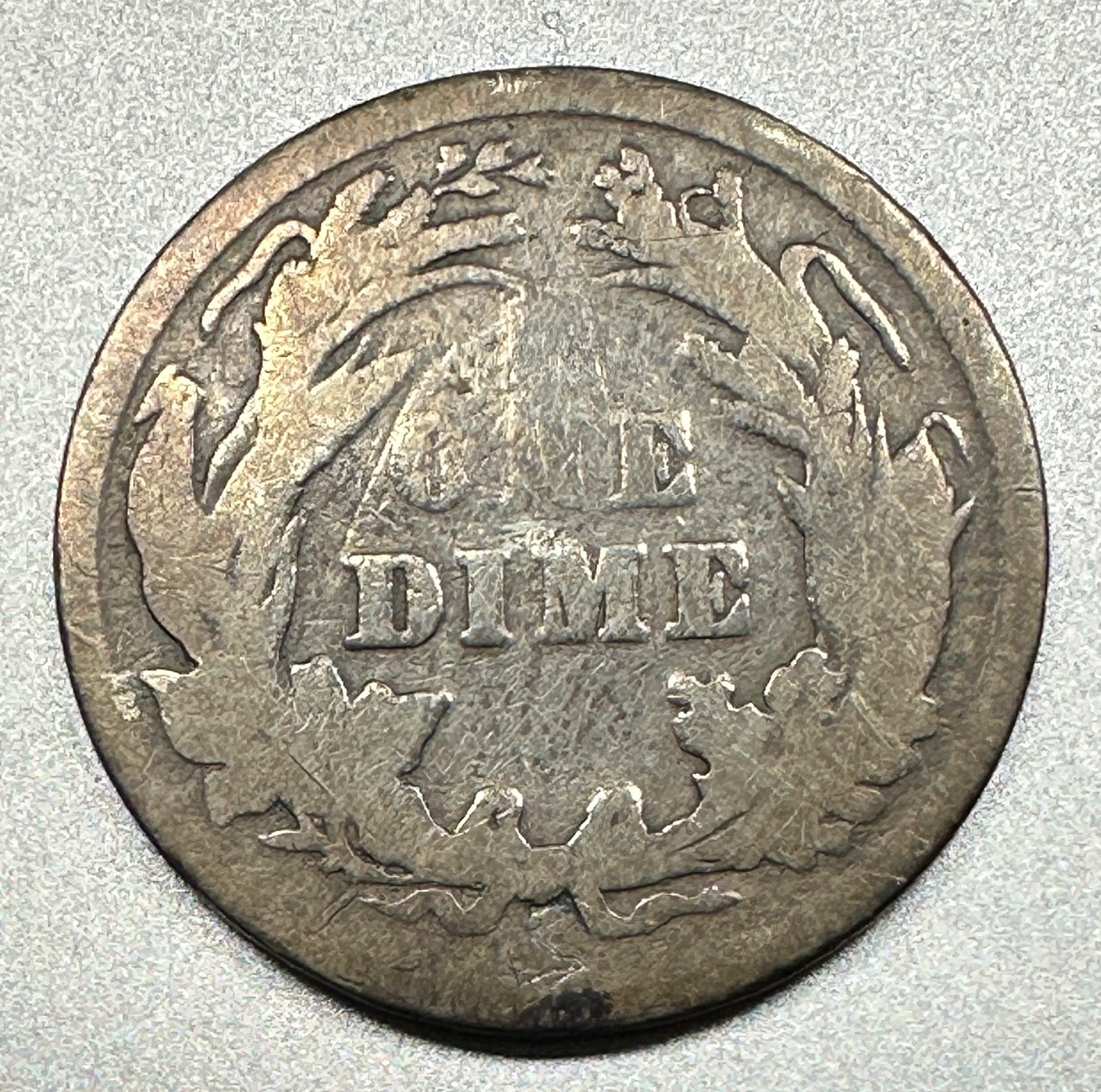 1894 BARBER DIME GOOD DETAILS #1735
