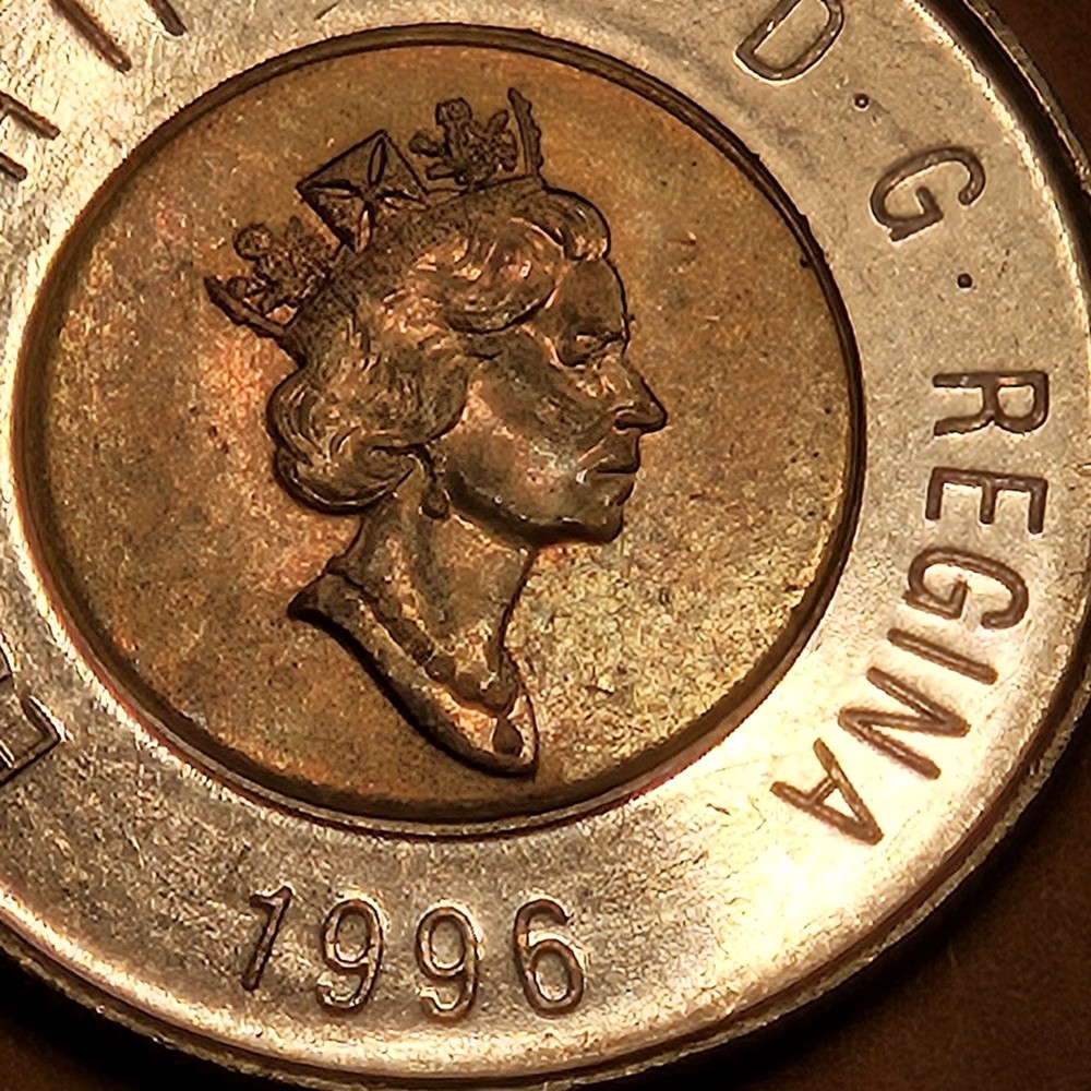 1996 Toonie Canada 2 Dollar Coin