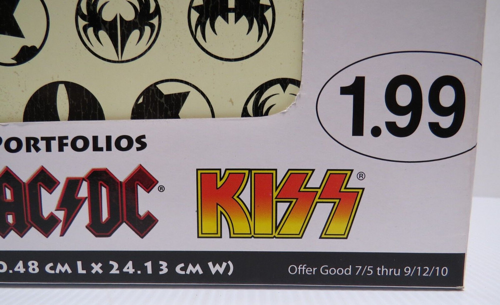 KISS ARMY 24 FOLDERS LOT + DISPLAY BOX OFFICIAL 2010