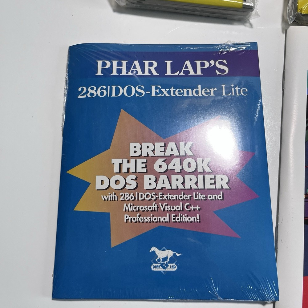 1993 MICROSOFT VISUAL C++ PROFESSIONAL EDITION BOOK SET SEALED DISKS
