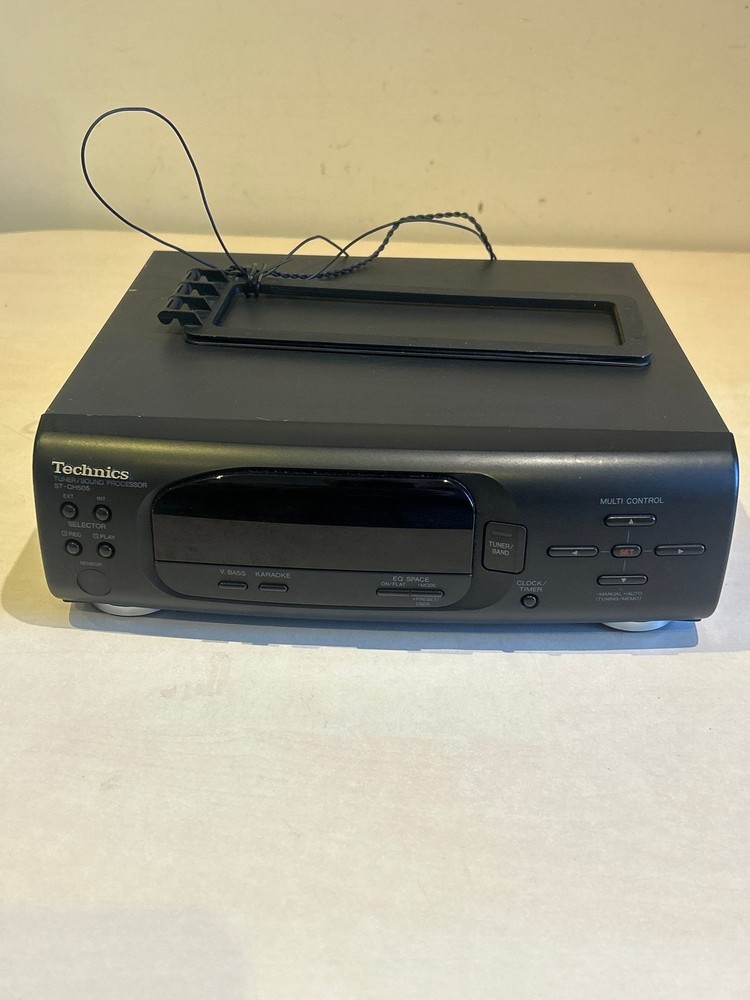 Technics ST-CH505 Tuner Sound Processor Black FM AM