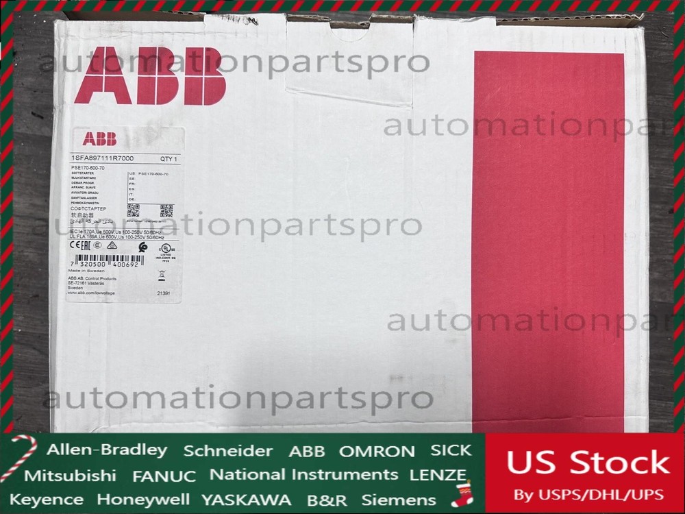 ABB PSE170-600-70 SOFT STARTER US Free TAX