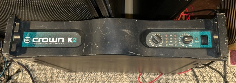 crown k2 amplifier