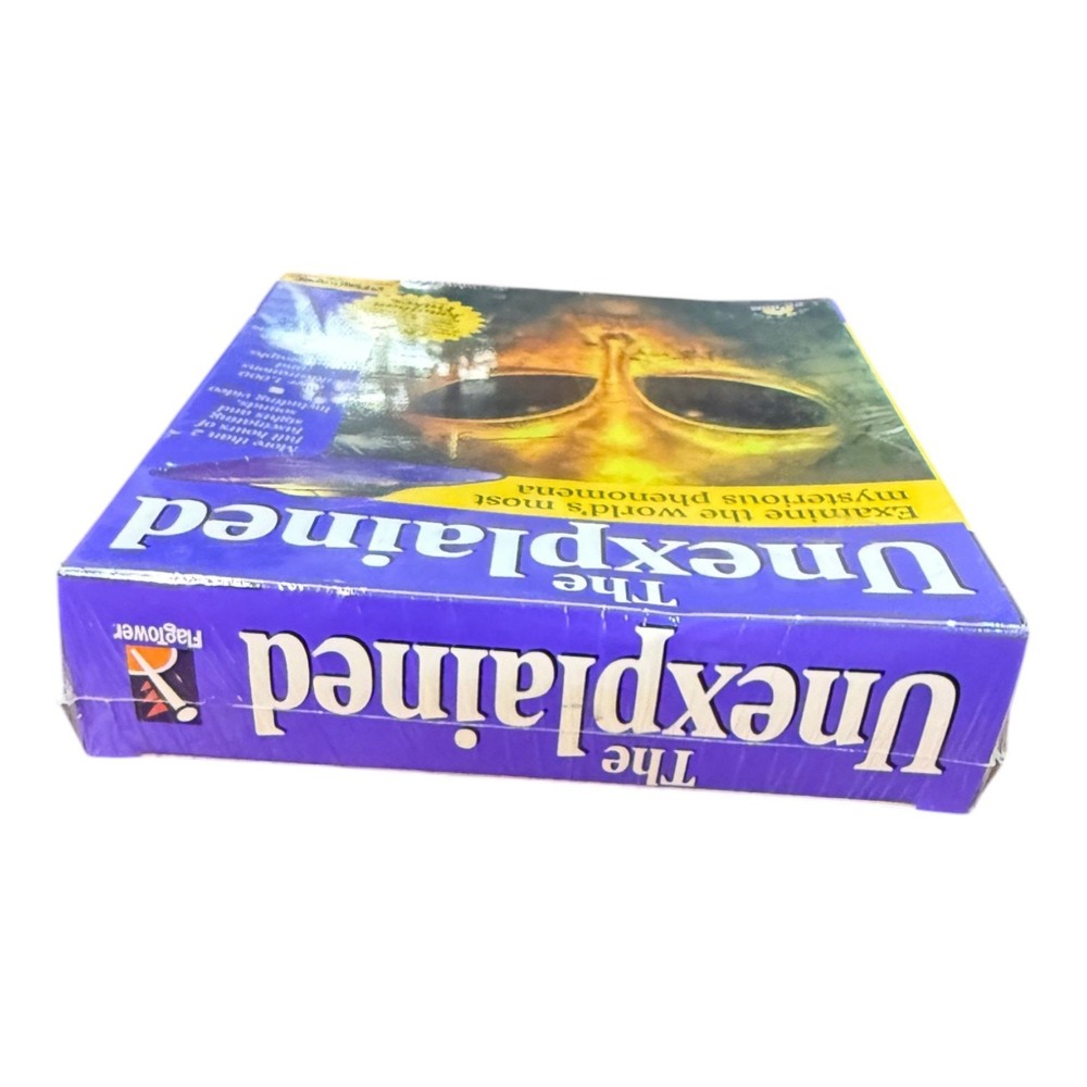 The Unexplained CD-ROM PC Multimedia Mysteries Paranormal Sealed Software NOS