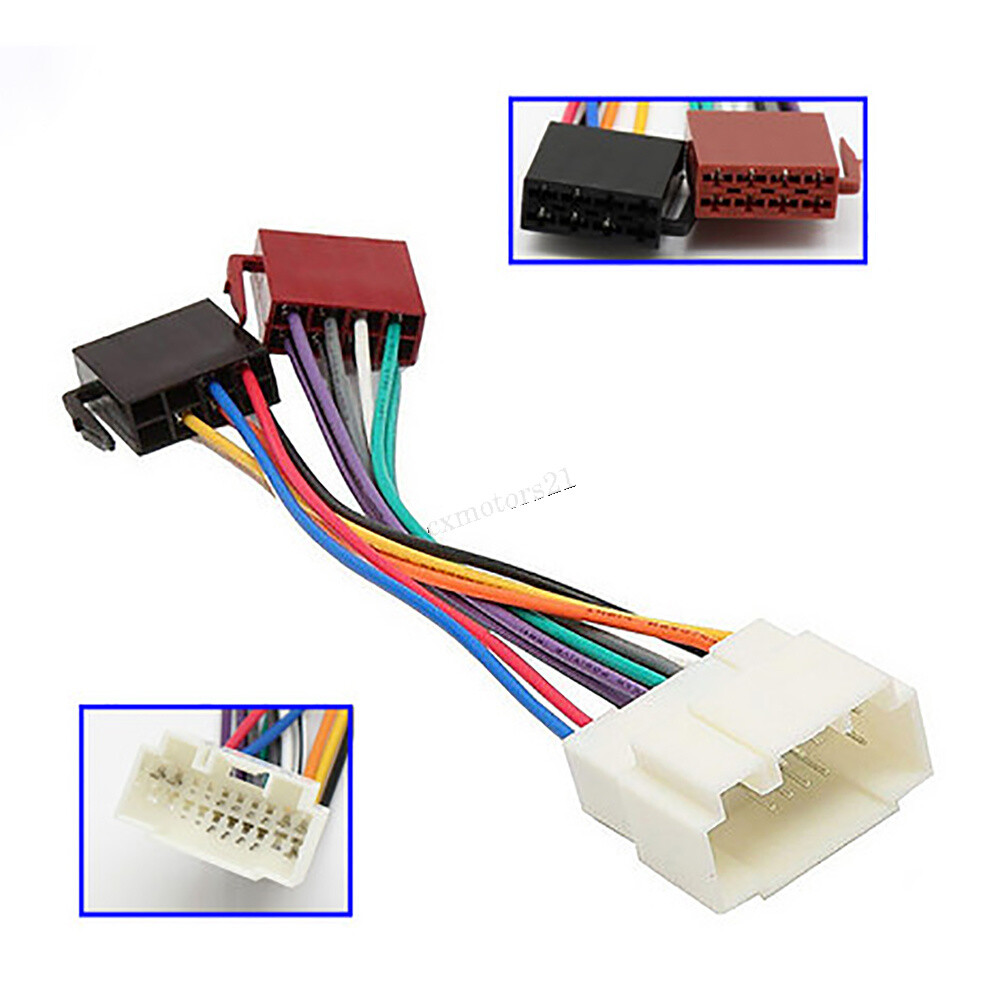Car Aftermarket Radio Stereo ISO Wire Harness Adapter For Honda Civic  Acura MDX