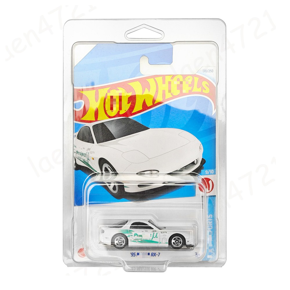 50Pack Protector Case Plastic Display For Normal Hot Wheels & Matchbox Basic Car