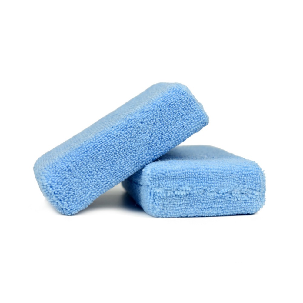 10 Pc Car Wax Polish Applicator Pads Microfiber Detailing Sponge