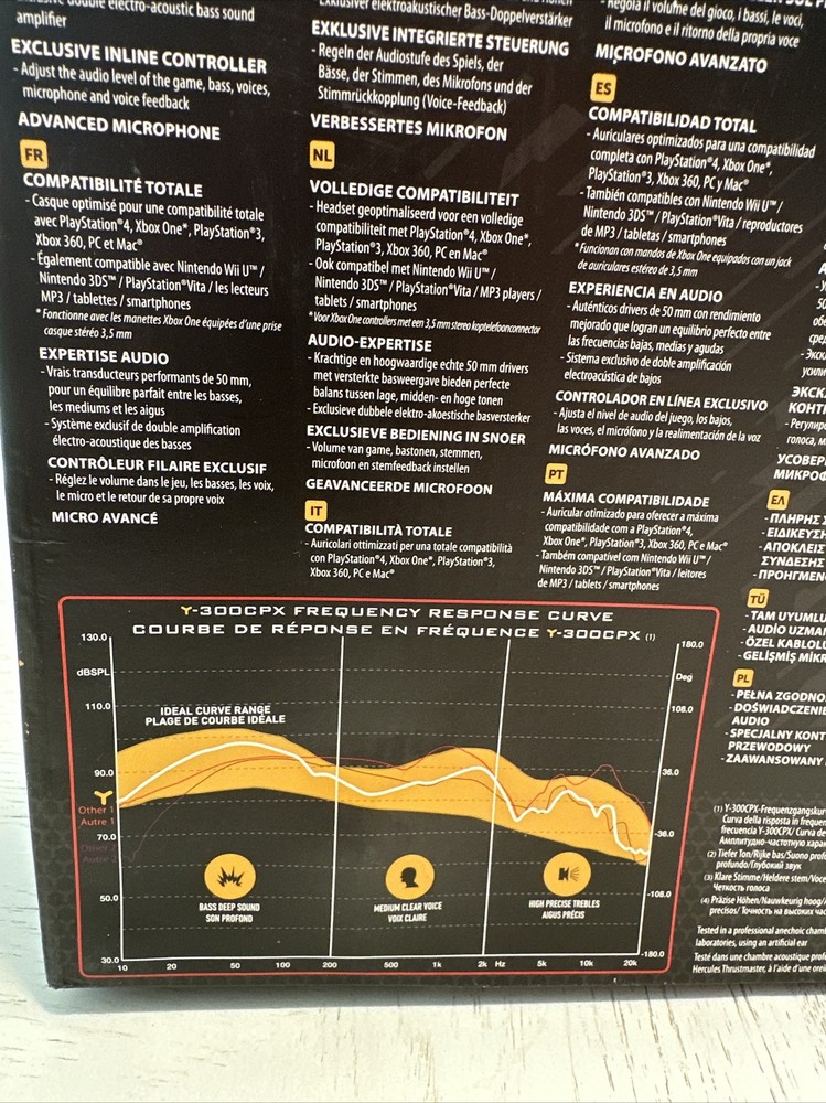 Thrustmaster 300CPX Universal Gaming Headset for all systems Ghost Recon Design
