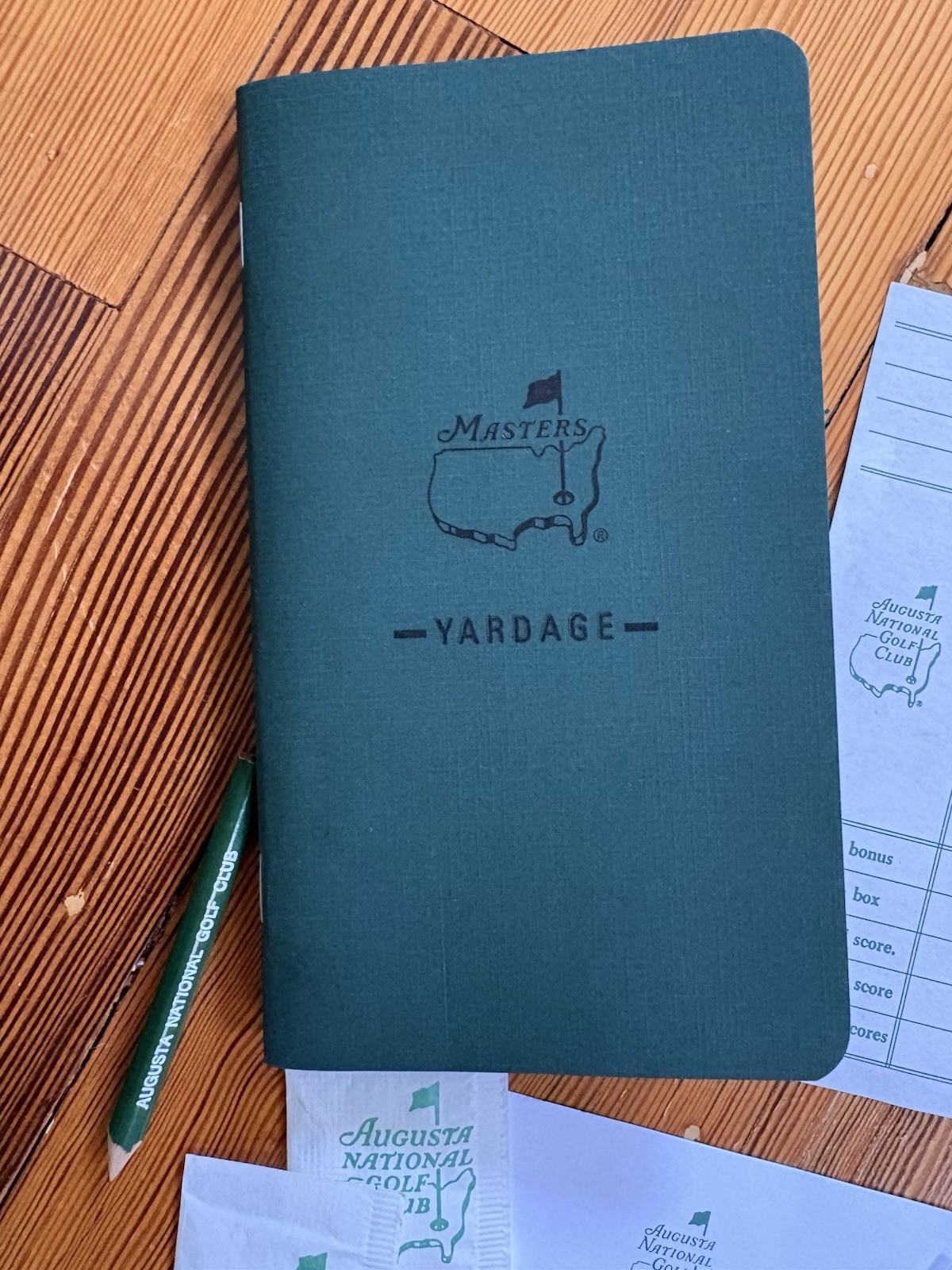 2006 Masters Badges & Cabin Guests Amenities RARE Phil Mickelson Winner