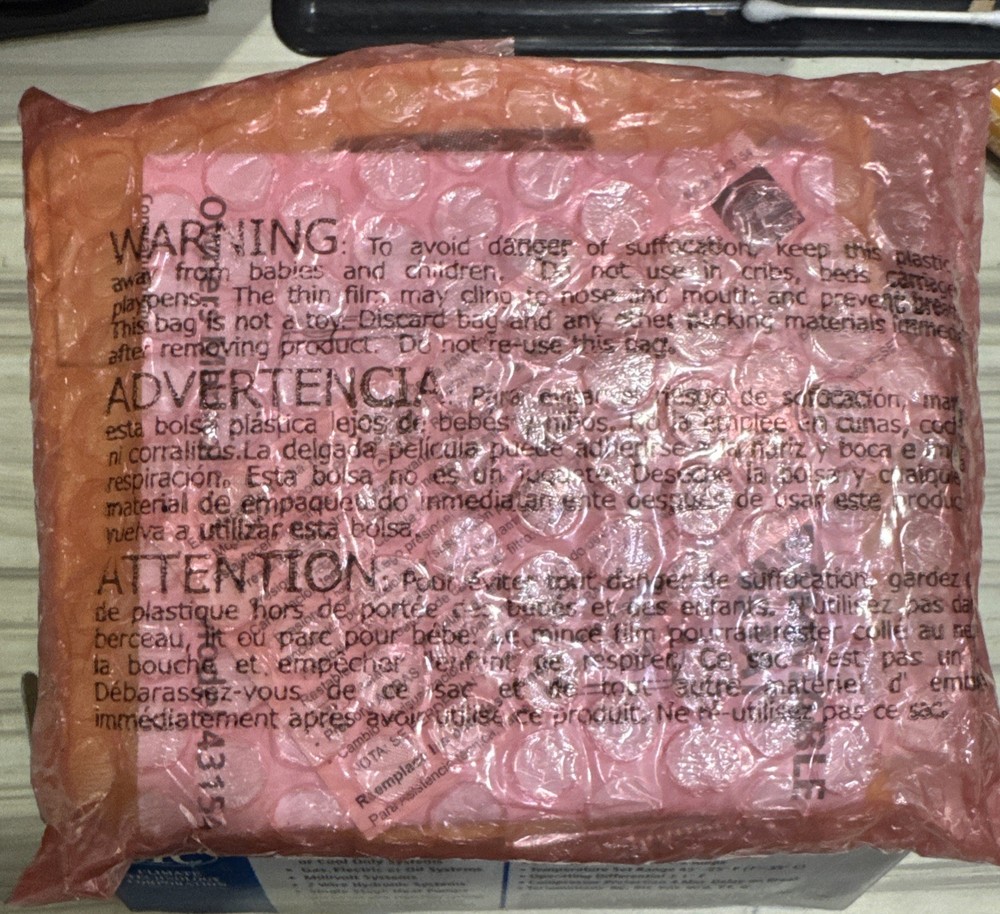 CTC THERMOSTAT 43154A PROGRAMMABLE SINGLE STAGE