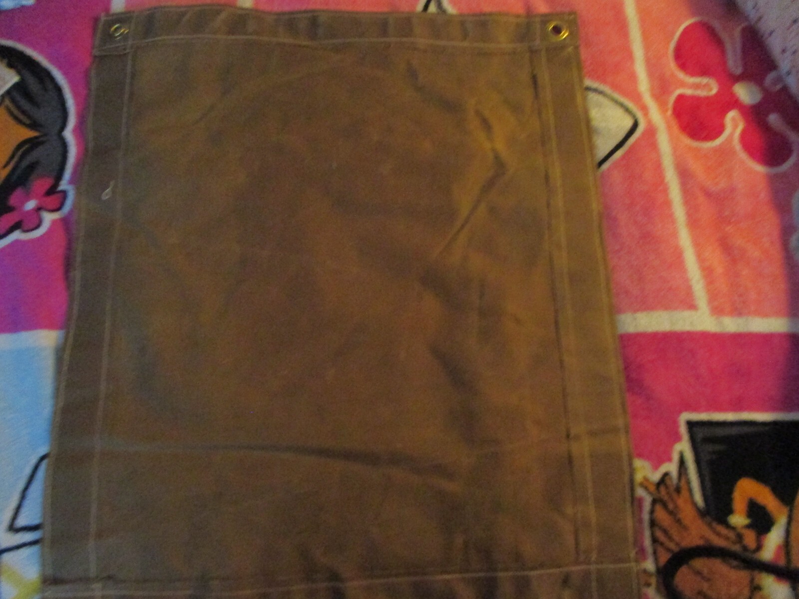 WWII USA 761 ST TANK BATTALION (CLD) ALL BLACK BLACK PANTHERS BARRACK BAR FLAG