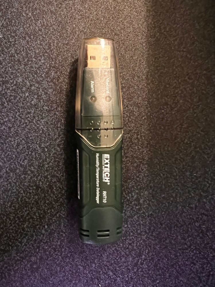Extech RHT10 Humidity / Temperature USB Datalogger - USED ONLY ONCE