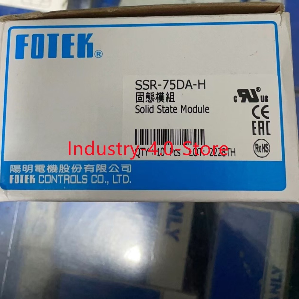 New FOTEK SSR-75DA-H Solid State Relay