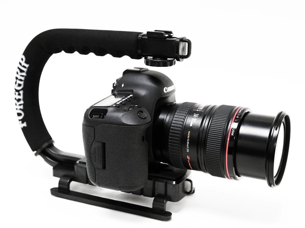 ForeGrip Professional Camera, Camcorder and Action Cam Stabilizing Handle