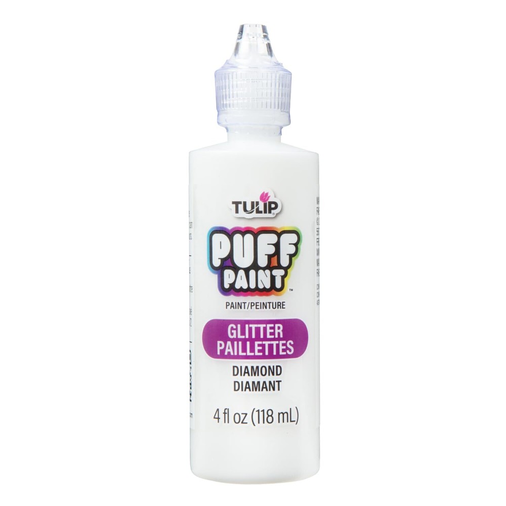 TULIP 16065 Dimensional Fabric Paint 4oz Glitter Diamond