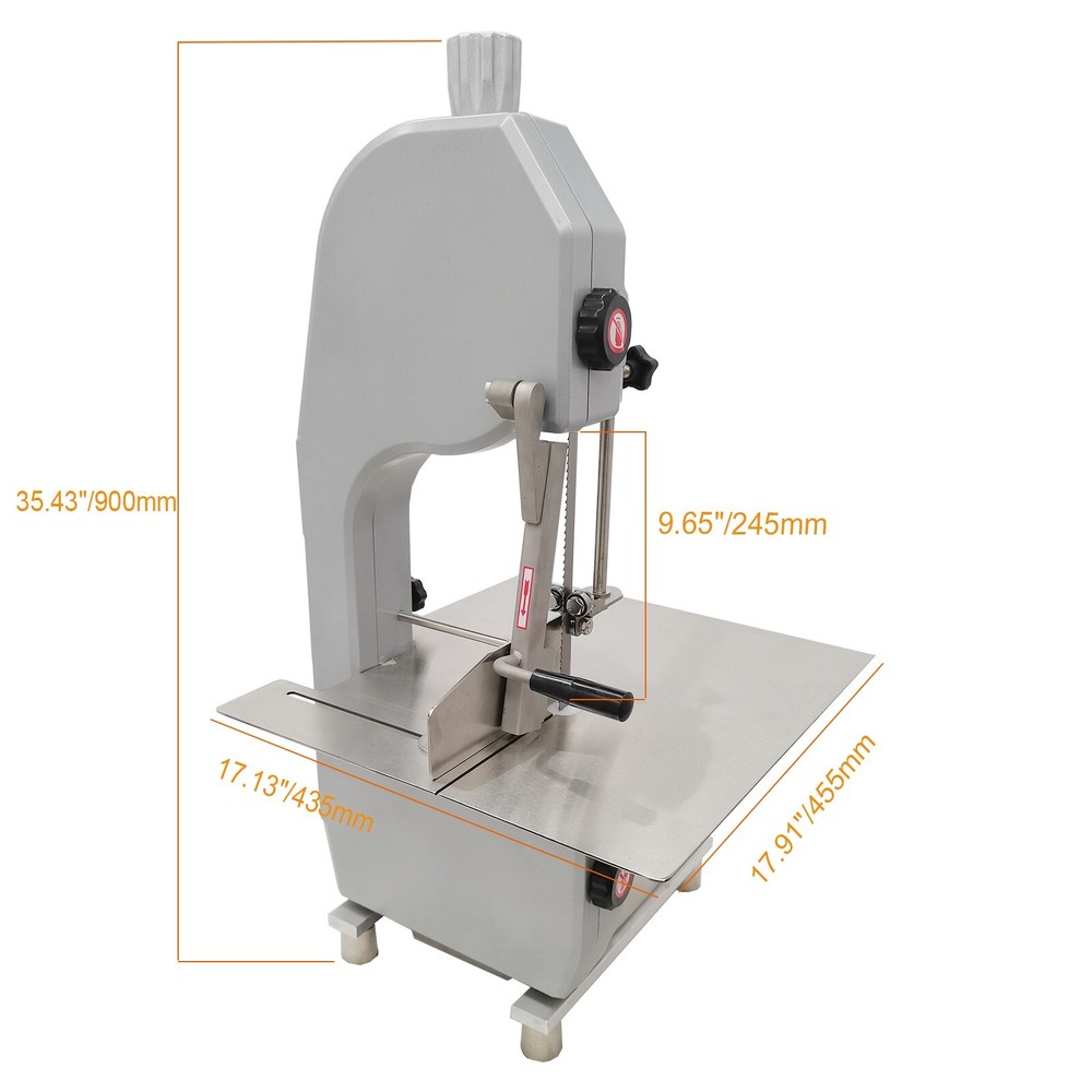 110V Commercial Table Meat Bone Saw Machine 1500W Electric Bone Cutting Machine