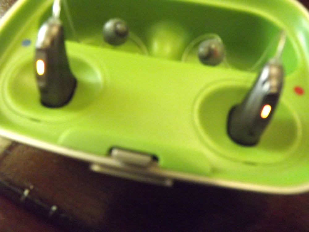 Phonak rechargeable hearing aides used