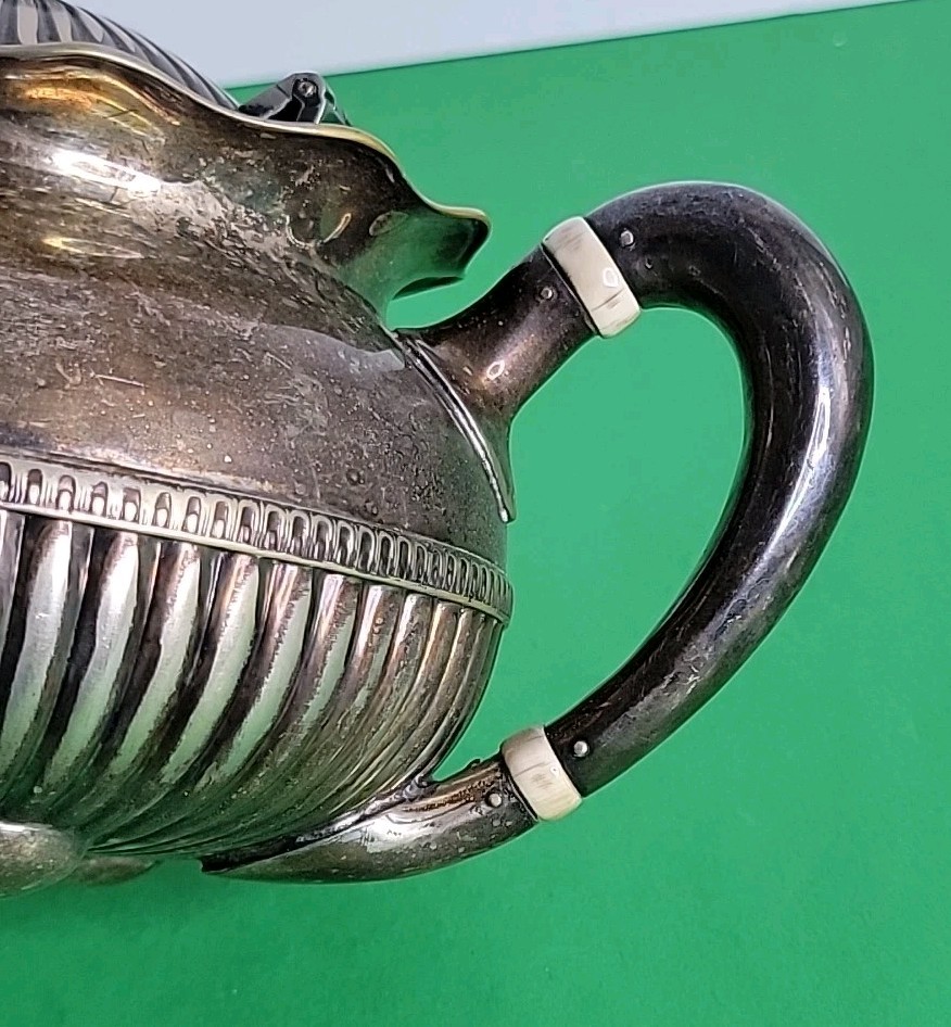 Gorham Silver Soldered Teapot - Untouched - 0740
