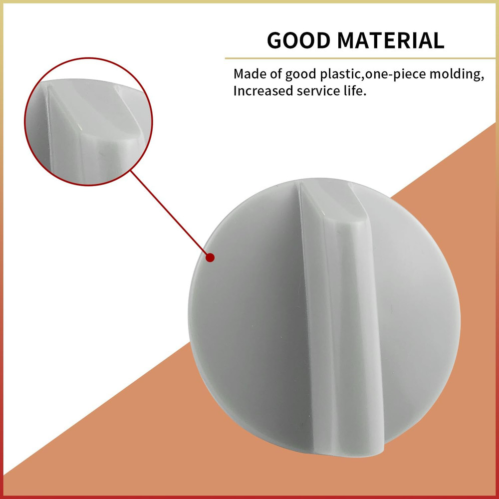 2 Pcs WP12X10002 Air Conditioner Control Knob Replacement Part - Compatible with
