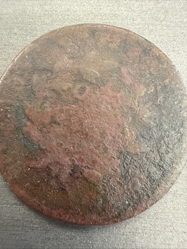 No Date Damaged Draped Bust Large Cent #8142