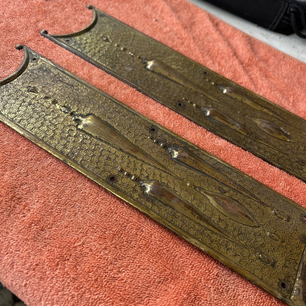 Vintage Brass Door Decor