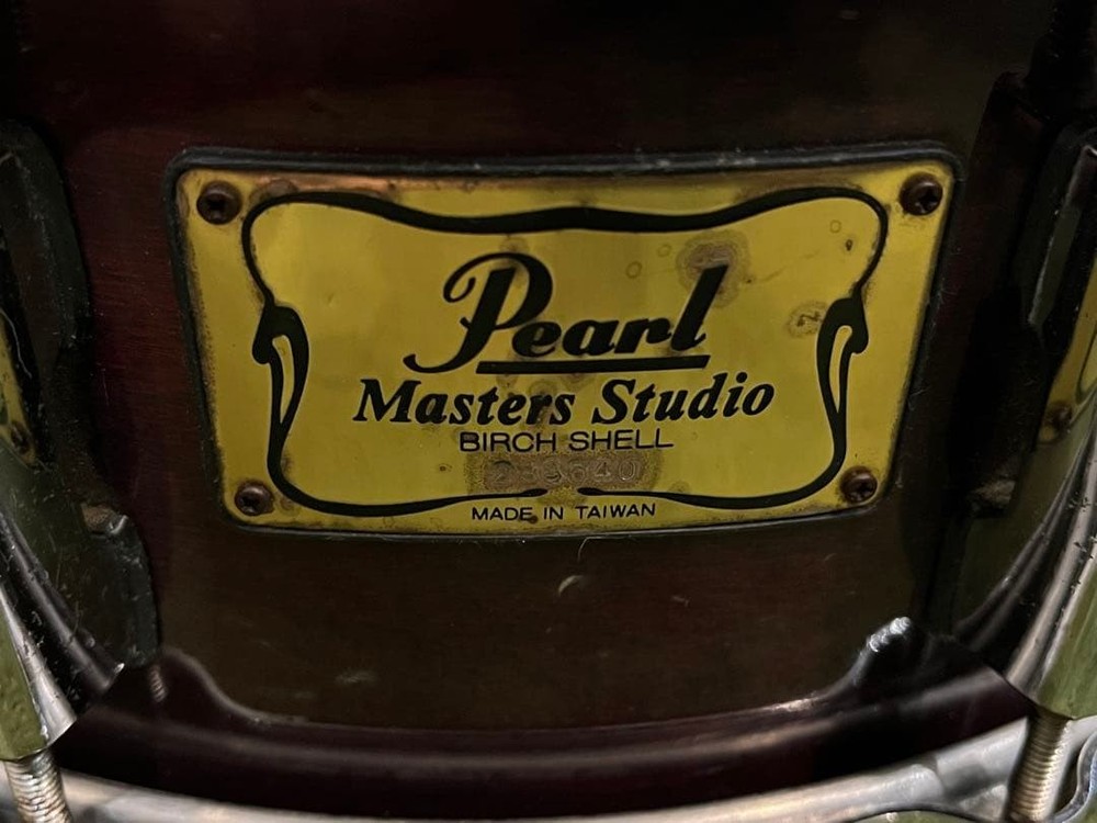 Pearl Masters Studio Snare Drum Birch Shell