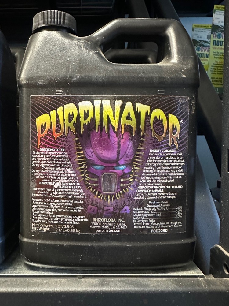 Purpinator - 1QT, 0-2-4
