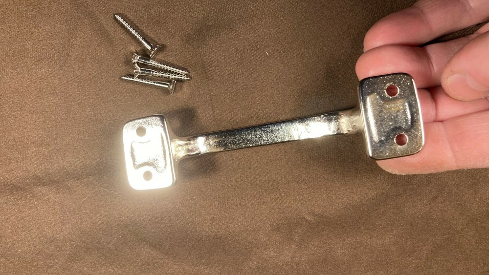 Sash Lift Solid Brass Bright Chrome Cabinet Pull Drawer Handle Polished Chrome