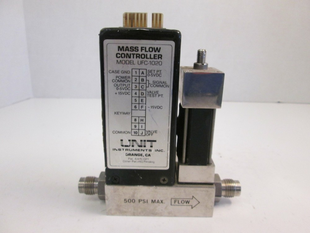 Unit UFC-1020 Mass Flow Controller MFC, CHCL3, 20 SCCM