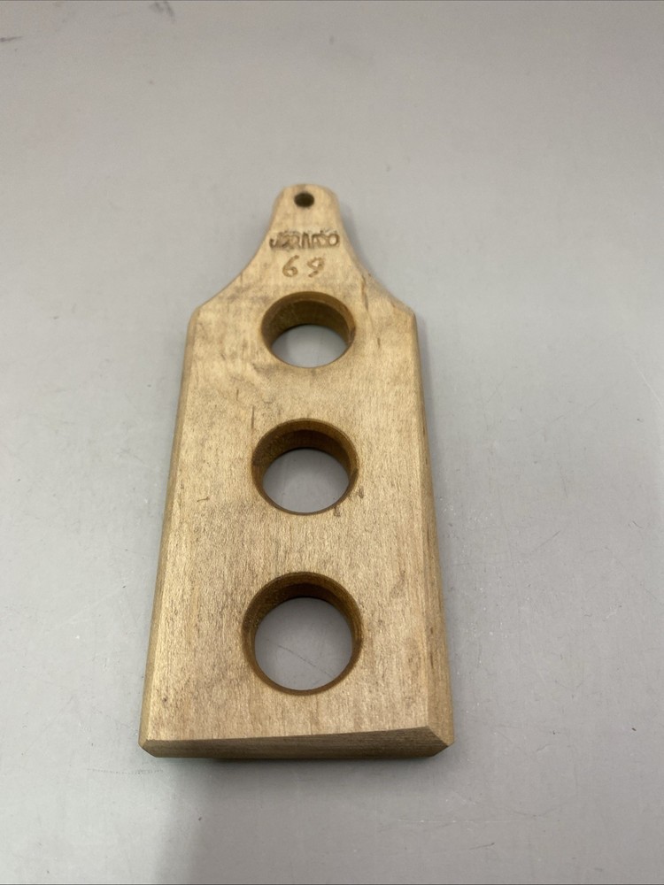 Handmade Muzzleloader Round Ball Loading Block Three Hole 69