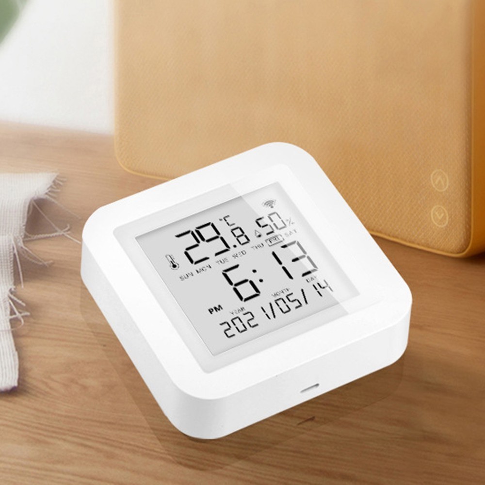 Smart WiFi Thermometer with Offline Functionality Alerts via App Notifications