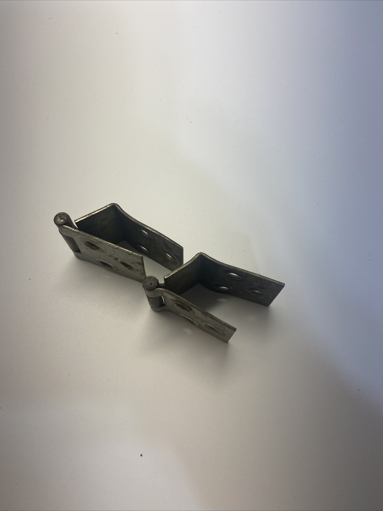 Original Military Box & Crate Hardware Hinge Set (2)